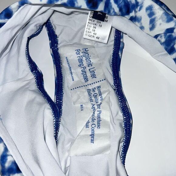 NWOT Splendid Hidden Shore High Rise Bikini Bottom Medium - Picture 7 of 10